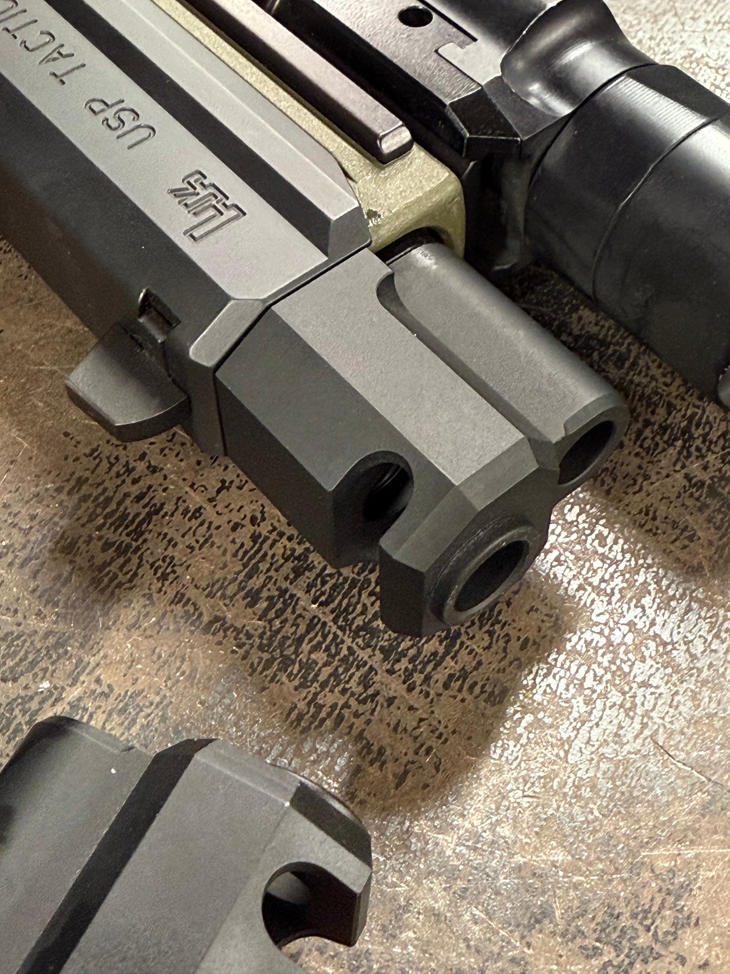 9mm USP Tactical thread-on compensator