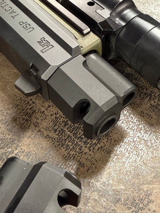 9mm USP Tactical thread-on compensator