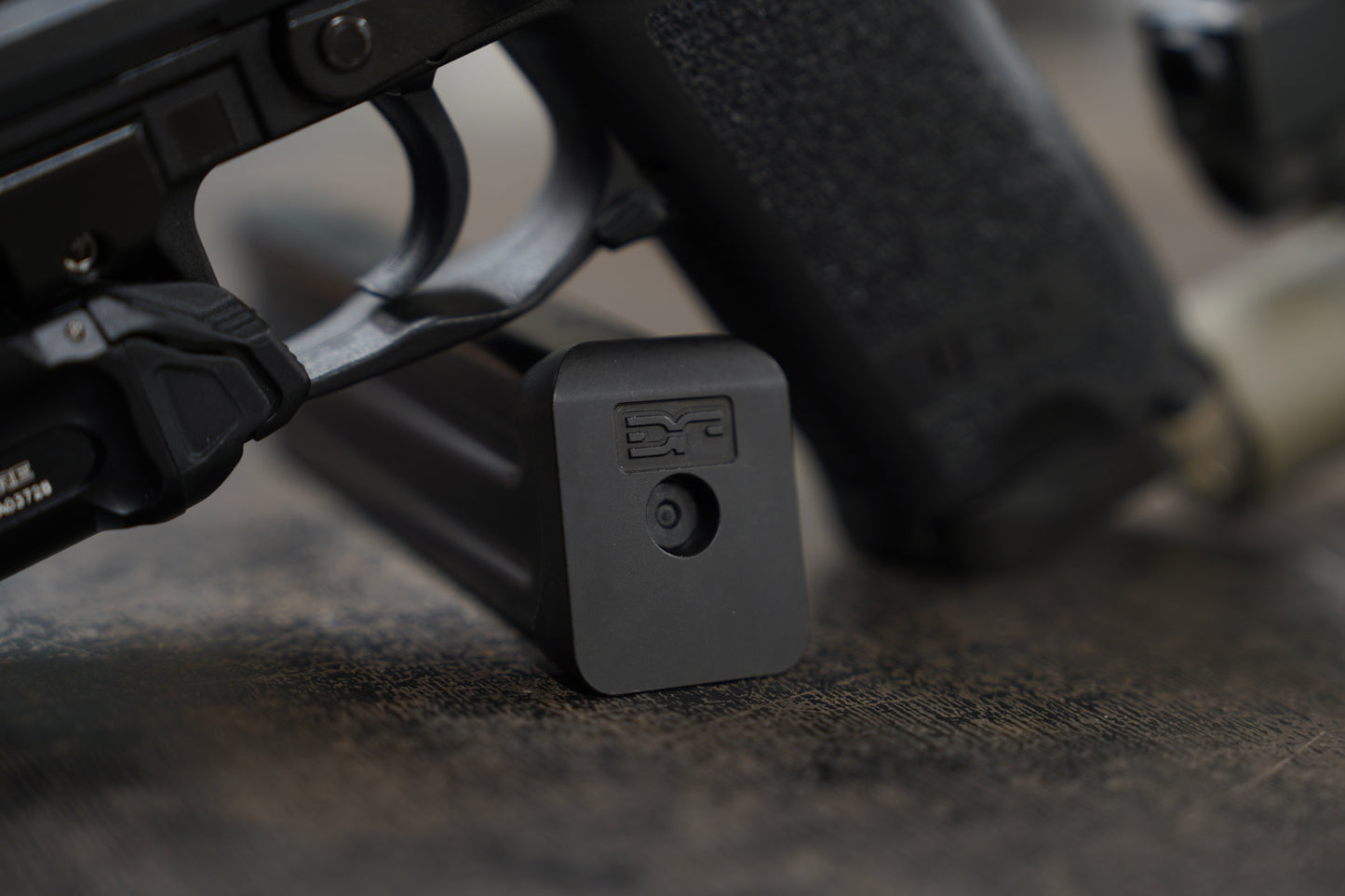 Steel baseplates for Heckler and Koch 9mm and .40 Cal steel magazine bodies