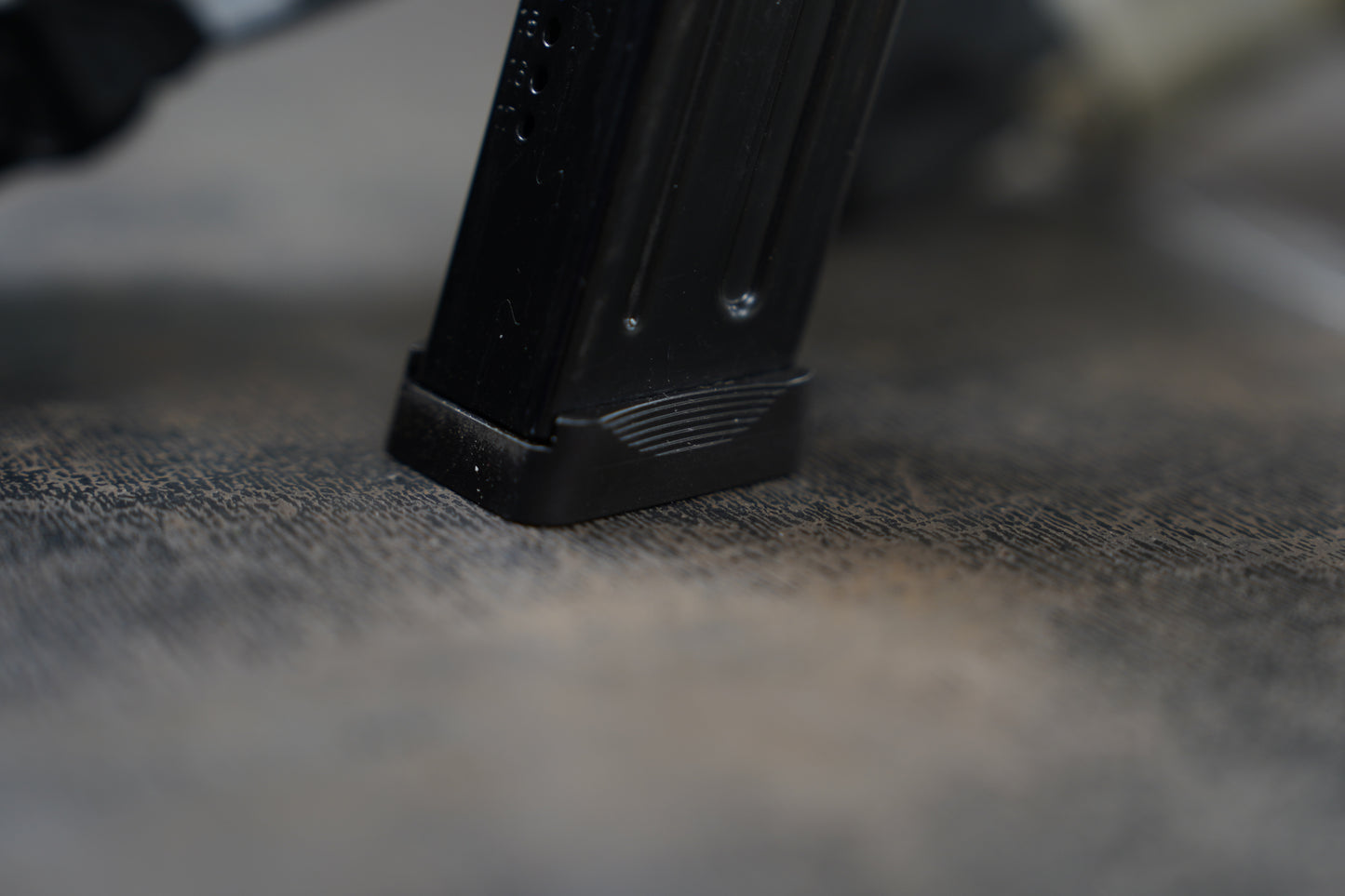 Steel baseplates for Heckler and Koch 9mm and .40 Cal steel magazine bodies